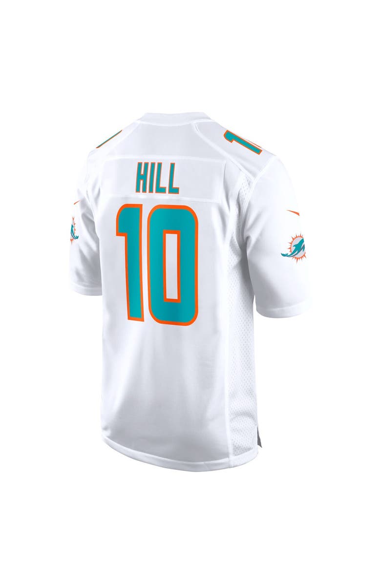 Nike Men's Nike Tyreek Hill White Miami Dolphins Game Jersey, Alternate, color, White