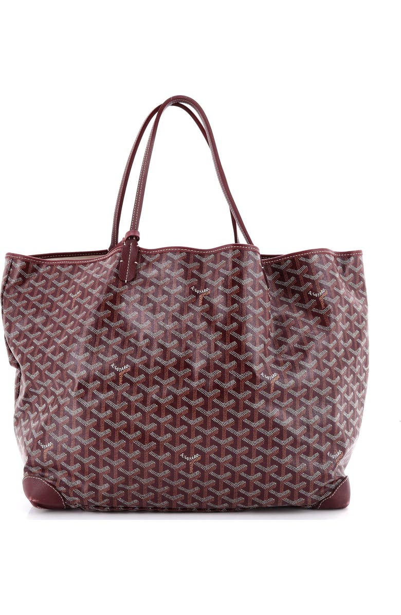 Pre-Owned Goyard Artois Tote Coated Canvas MM, Alternate, color, Red