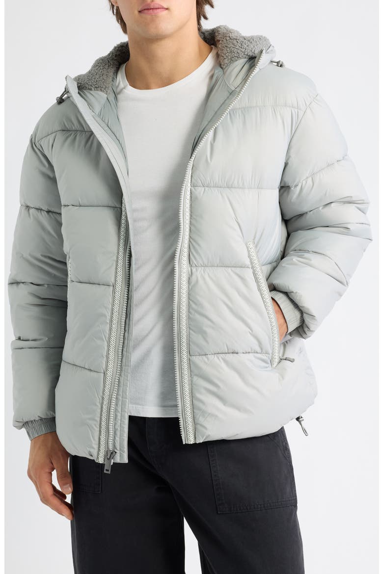 Xayden UGGbraid Quilted Puffer Jacket, Main, color, COBBLE