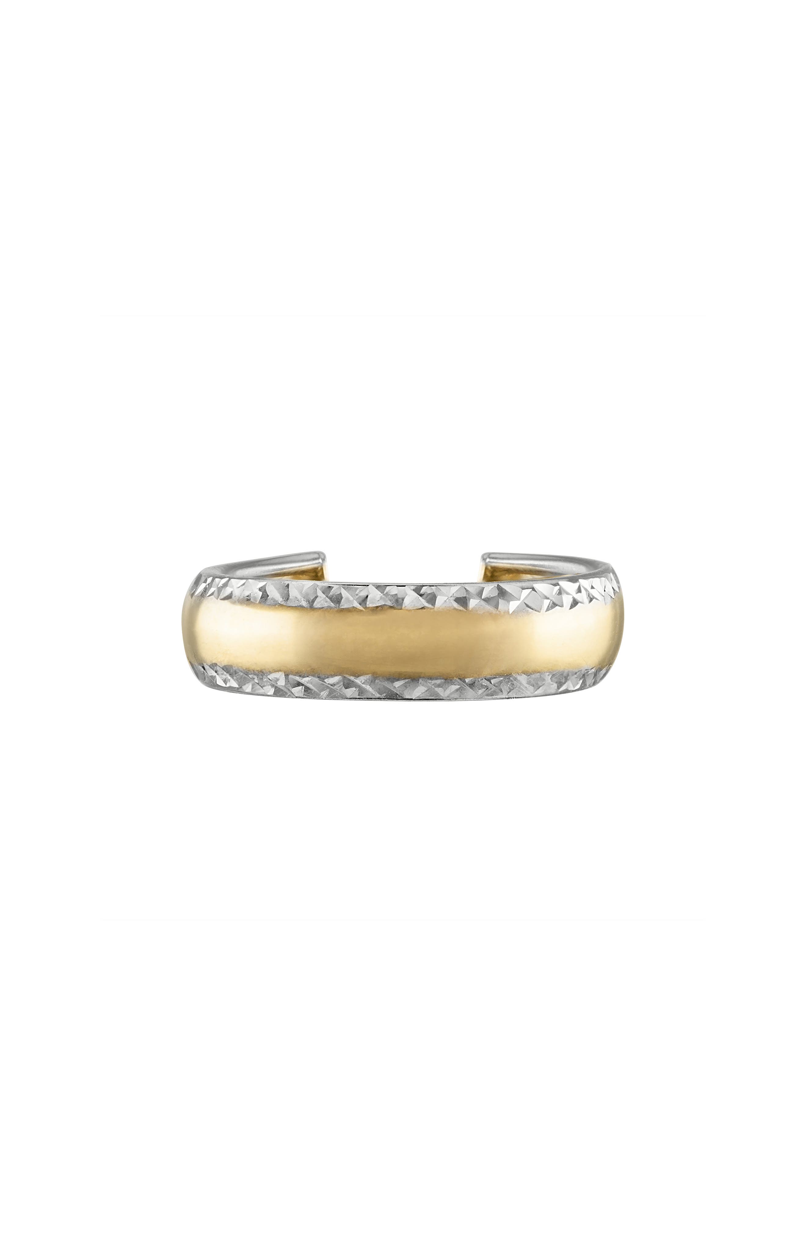 Raquelina Jewels Two-Tone 10K Gold Toe Ring (Women) | Nordstromrack