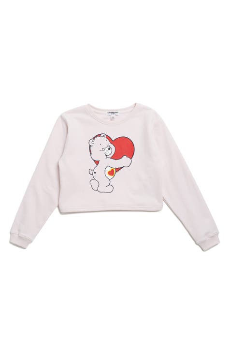 Kids' Carebear Crop Sweatshirt (Big Kid)