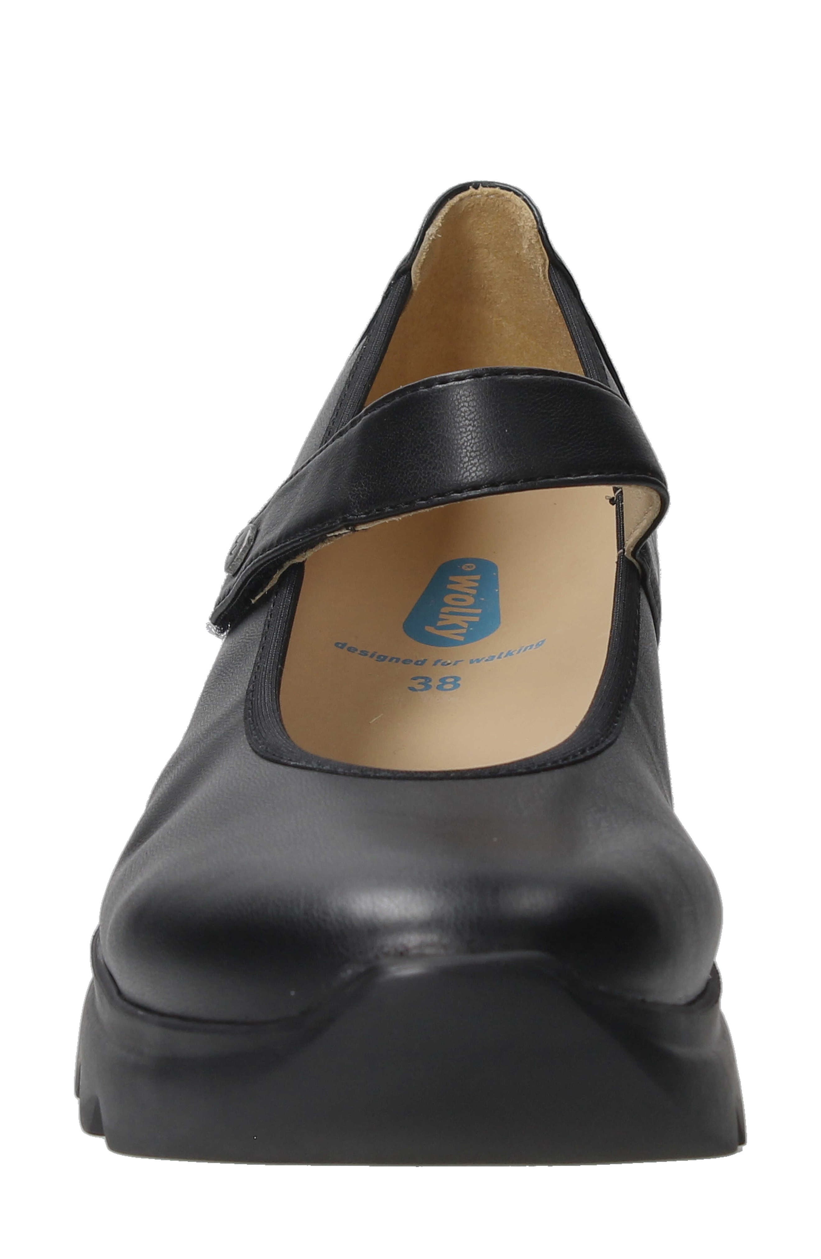 Wolky Snary Mary Jane, Alternate, color, Black