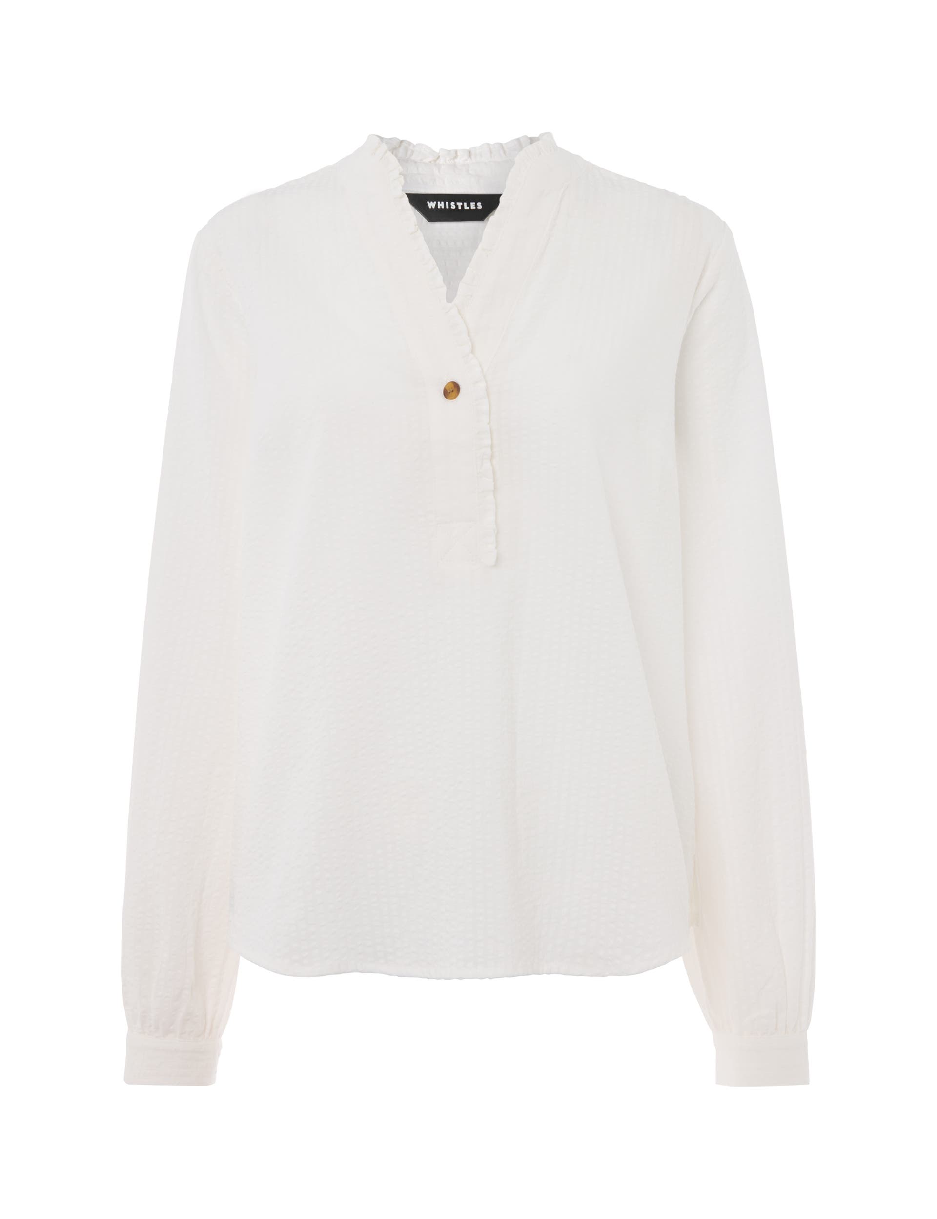Textured Frill Shirt - image 2