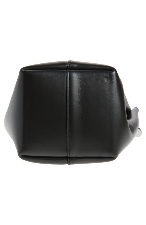 Jw Anderson J. W. Anderson The Jwa Corner Bucket Bag In Black