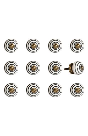 Kinetic 12-pack Knobs In Green Cream