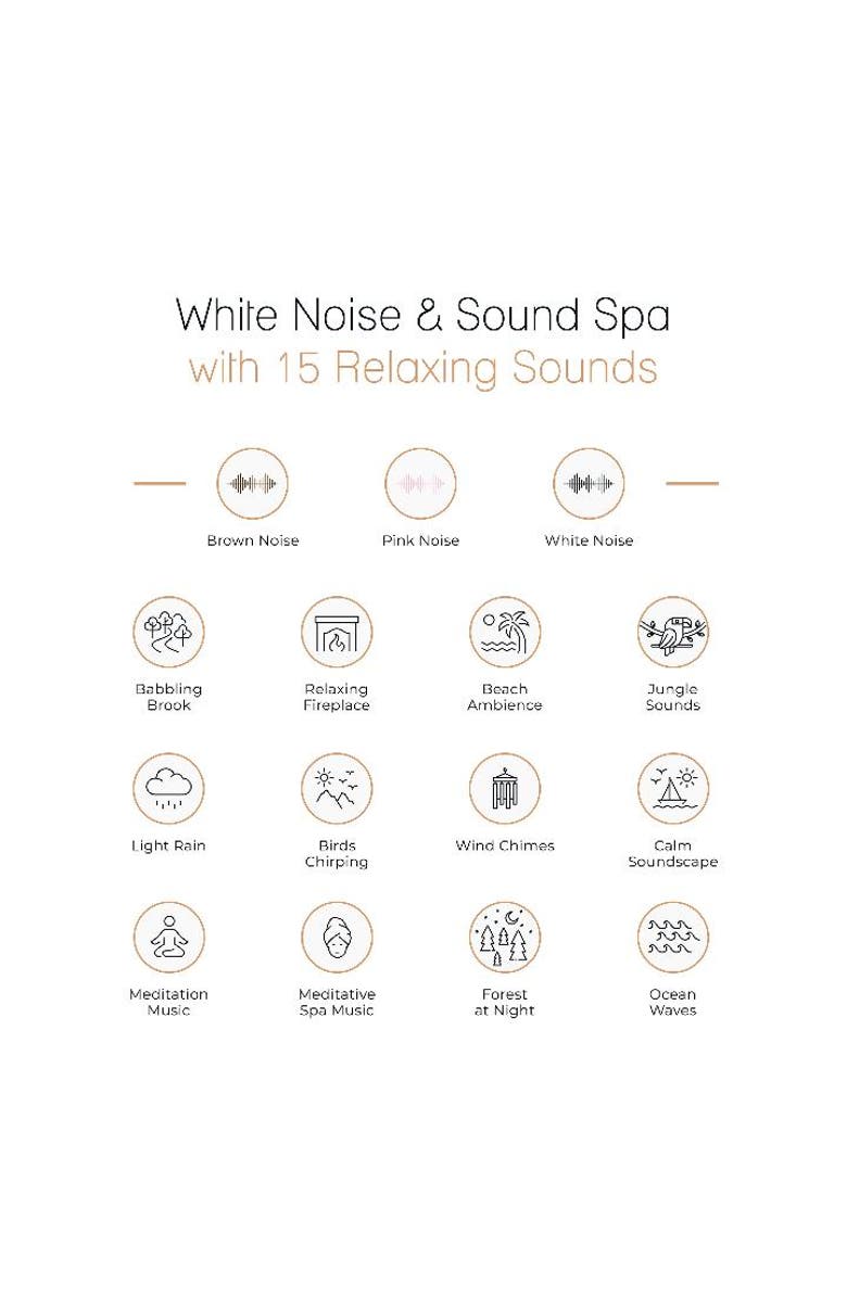 Zadro Starlight Projector and Sound Spa, Alternate, color, Gray