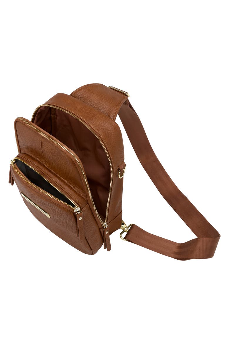 Crisscross Sling Bag, Alternate, color, CEDAR