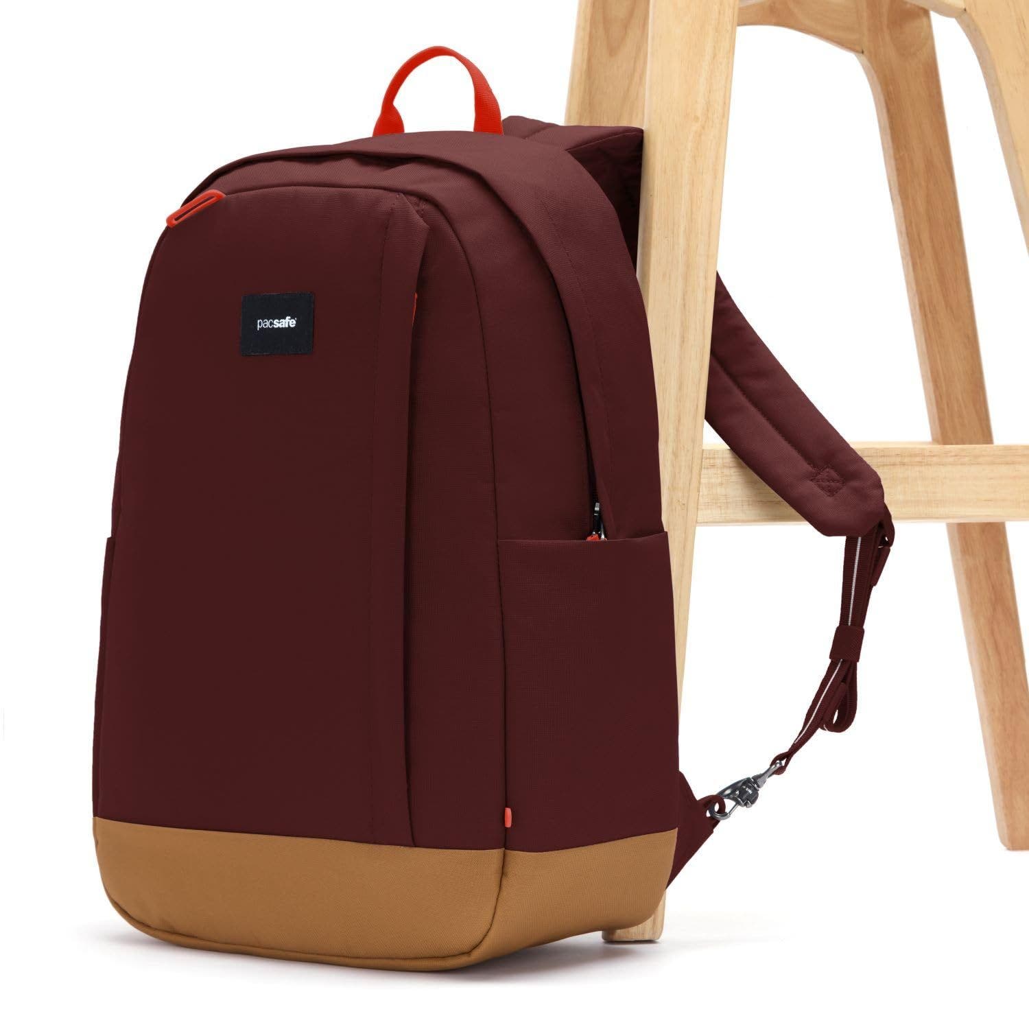 GO 25L Anti Theft Backpack, Alternate, color, Garnet Red