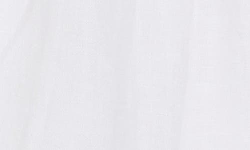 Vitamin A ® Tallows Crop Cover-up Top In White