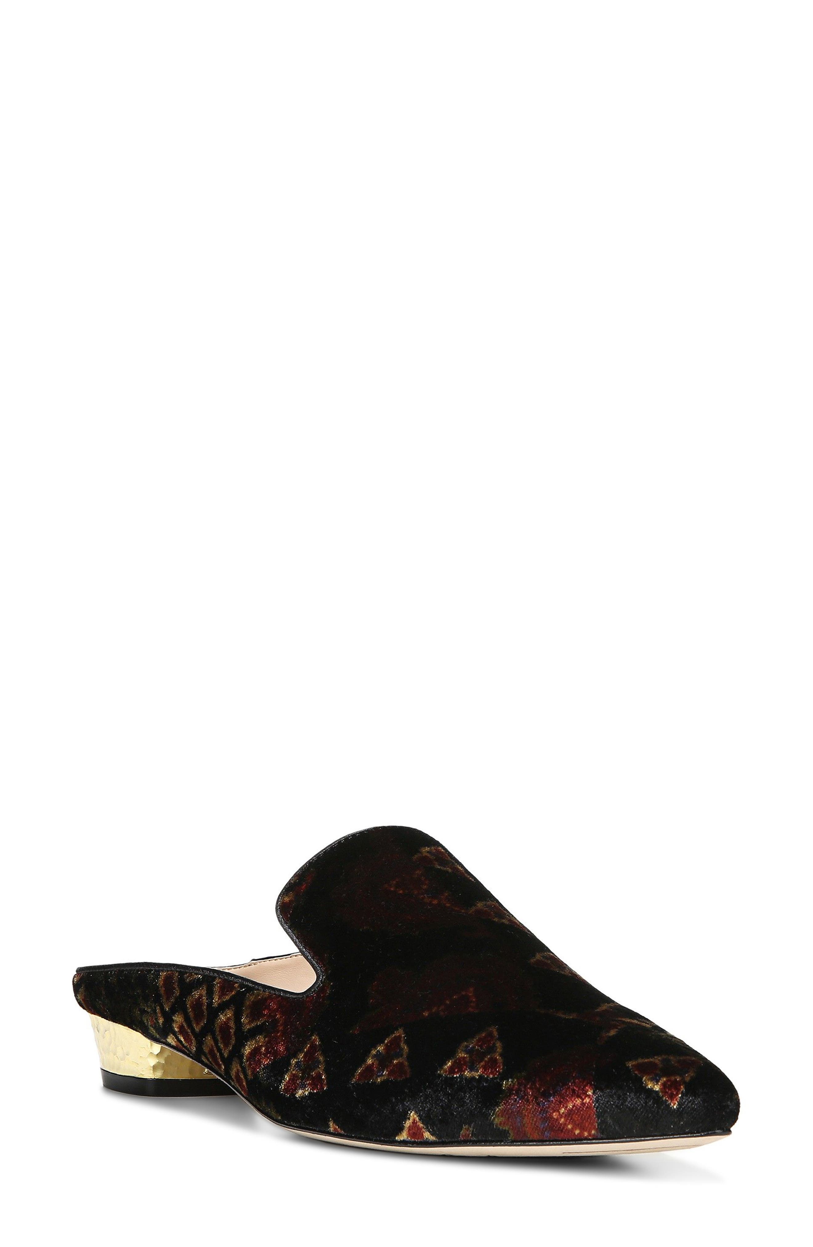 Sam Edelman Augustine Patterned Loafer Mule, Main, color, 