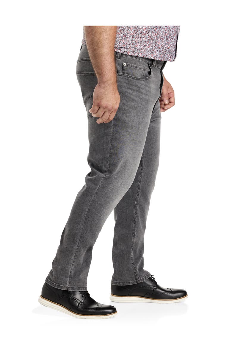 True Nation by DXL Grey Tapered-Fit Jeans, Alternate, color, 