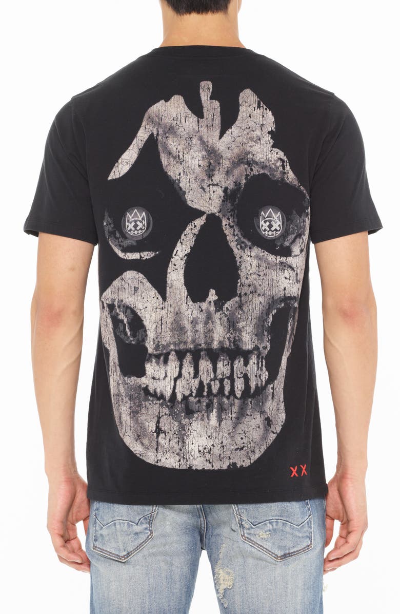 Cult of Individuality Kiss Crewneck Graphic T-Shirt, Alternate, color, 