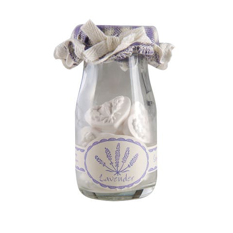 Lavender Scented Hearts Indoor Fragrance Jar 4"