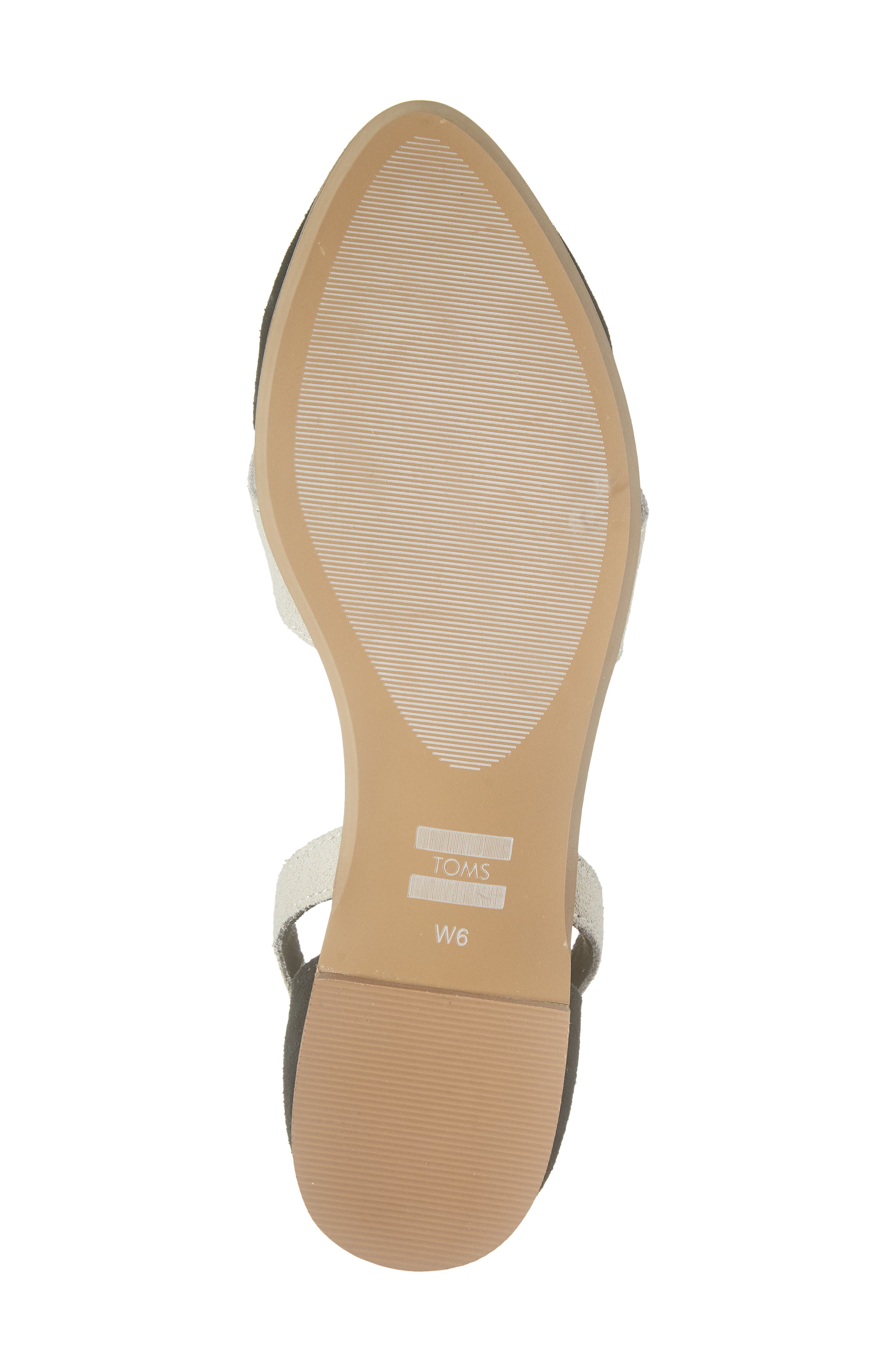 TOMS Juliannah Ankle Strap d'Orsay Flat, Alternate, color, 