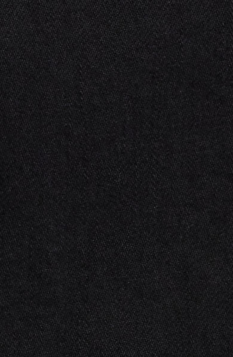 rag & bone Leah Airflex Midi Shirtdress, Alternate, color, Black