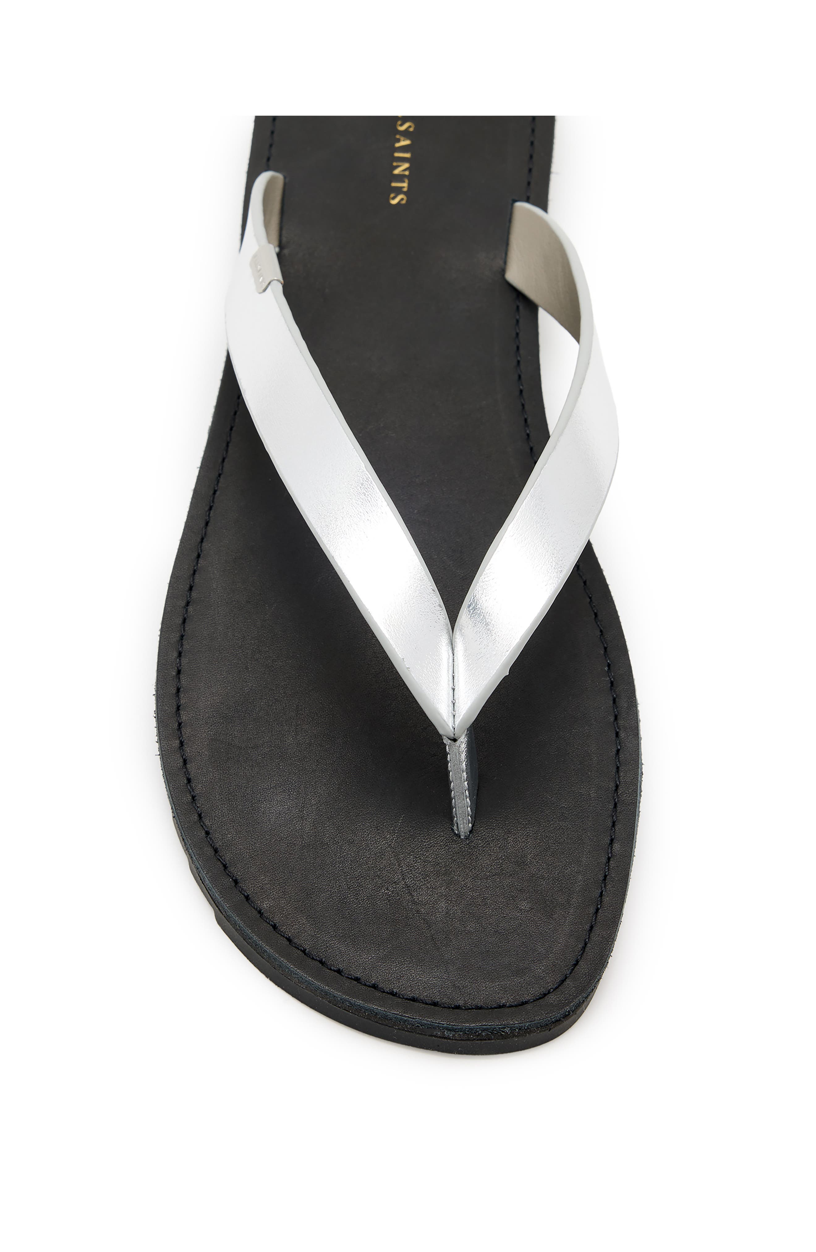 AllSaints Sydney Flip Flop, Alternate, color, 