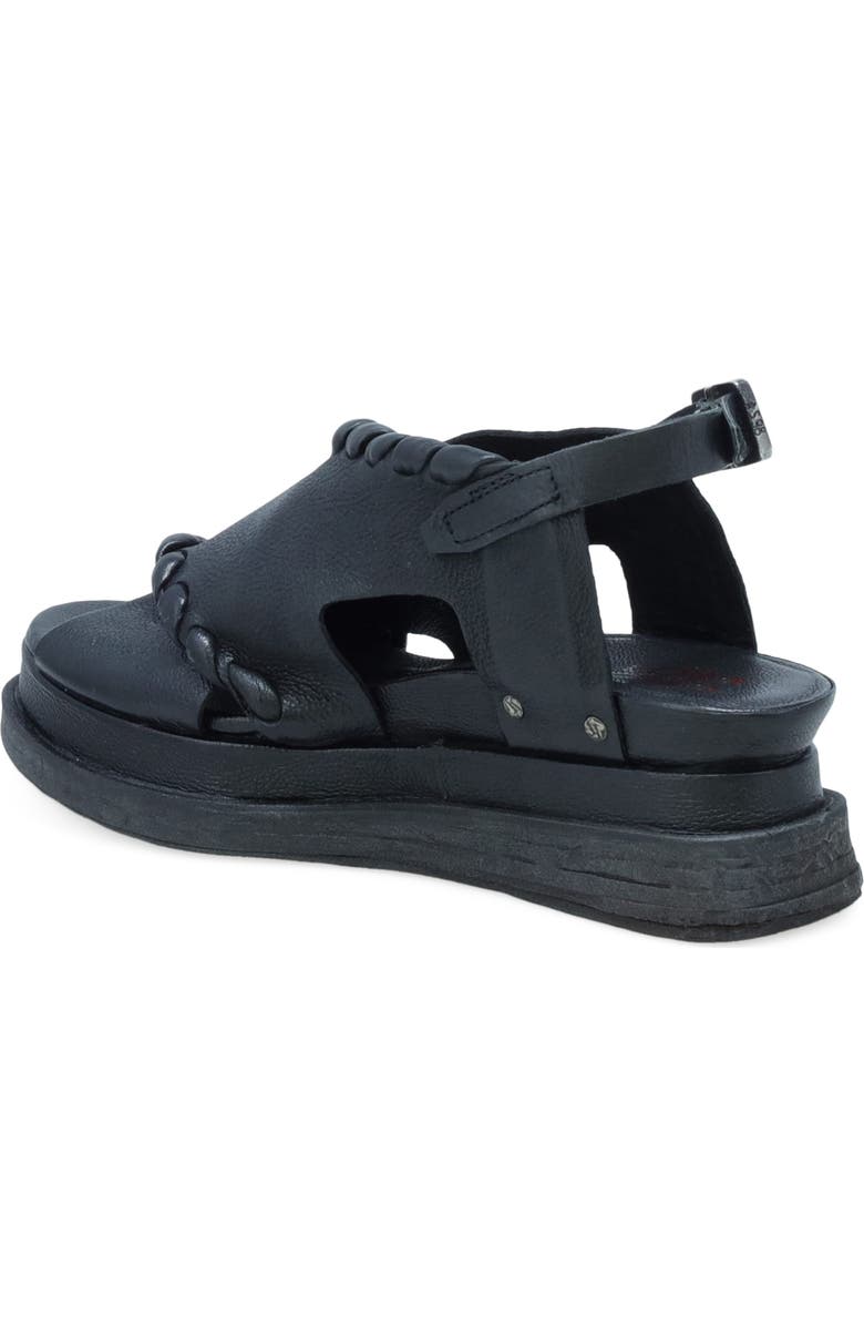 A.S.98 Lumi Platform Sandal, Alternate, color, Black