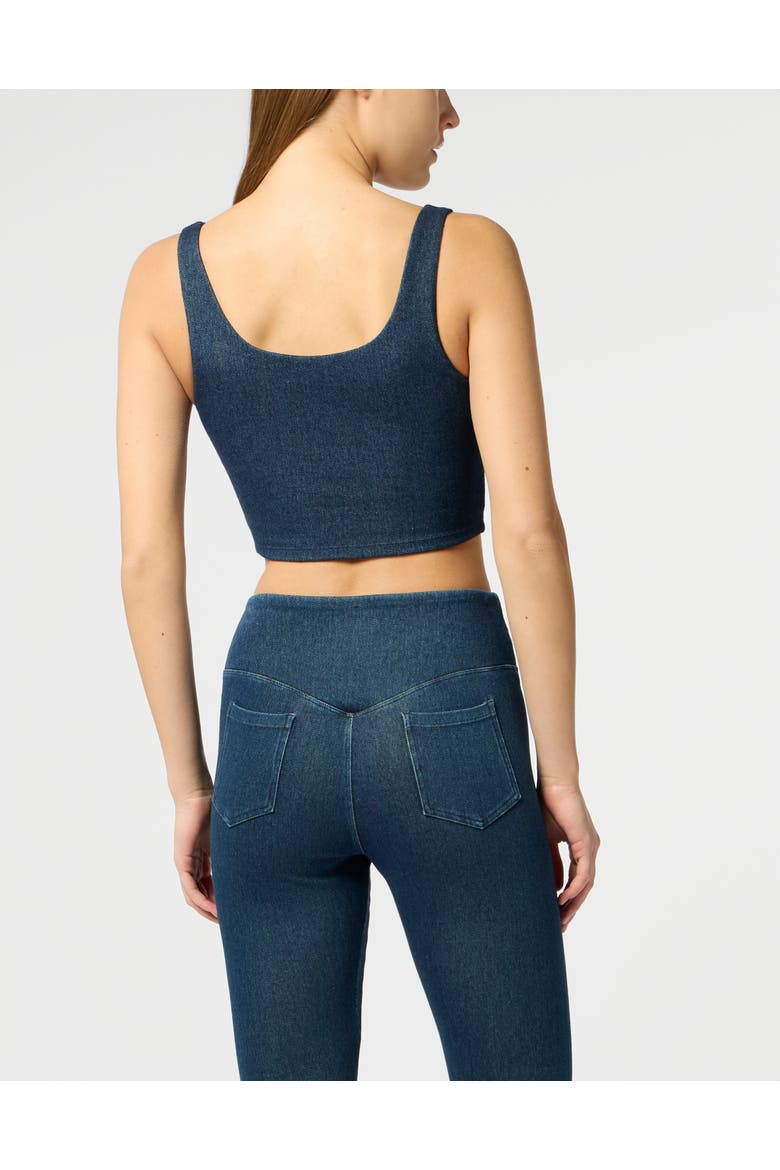 Top Denim Touch Ps Women, Alternate, color, darkblue