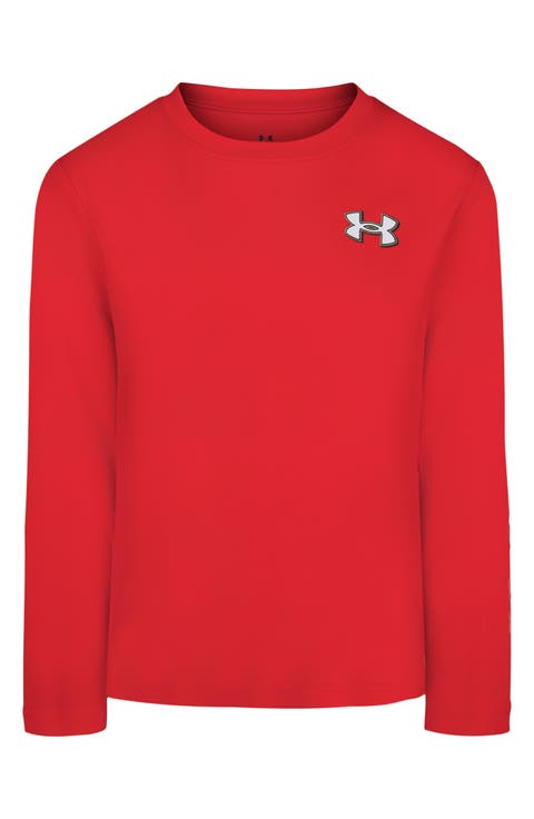 Kids' UA MVP Energy Tech Long Sleeve Graphic T-Shirt (Little Kid)