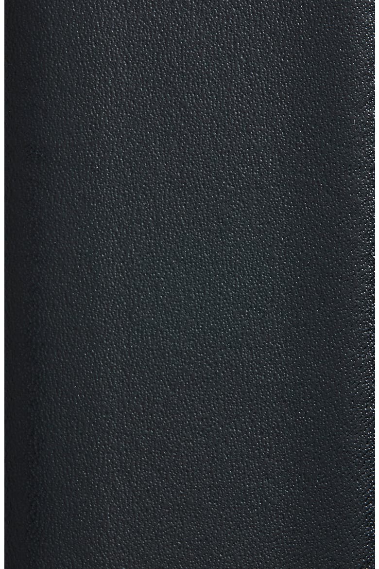 Gomero Leather Belt, Alternate, color, BLACK/ GREY
