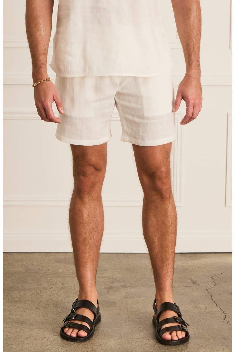Atelier Connor Shorts, Main, color, White