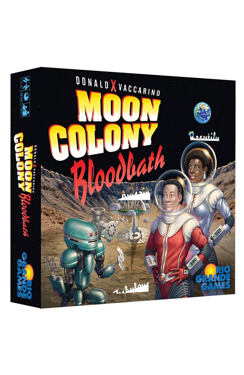 Rio Grande Games Moon Colony Bloodbath Strategy Card Game, Main, color, Multicolored