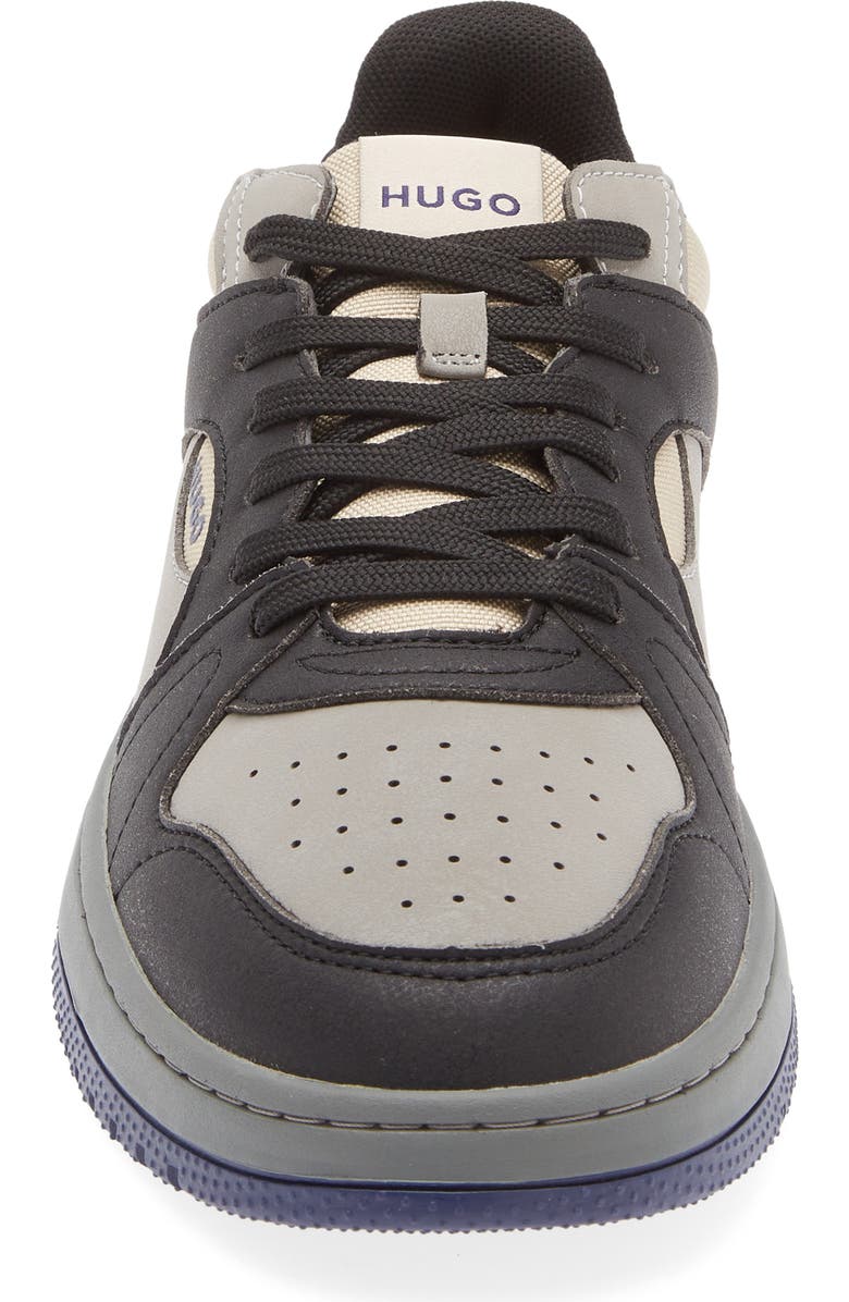 BOSS Hadrian Tennis Sneaker, Alternate, color, Charcoal Multi