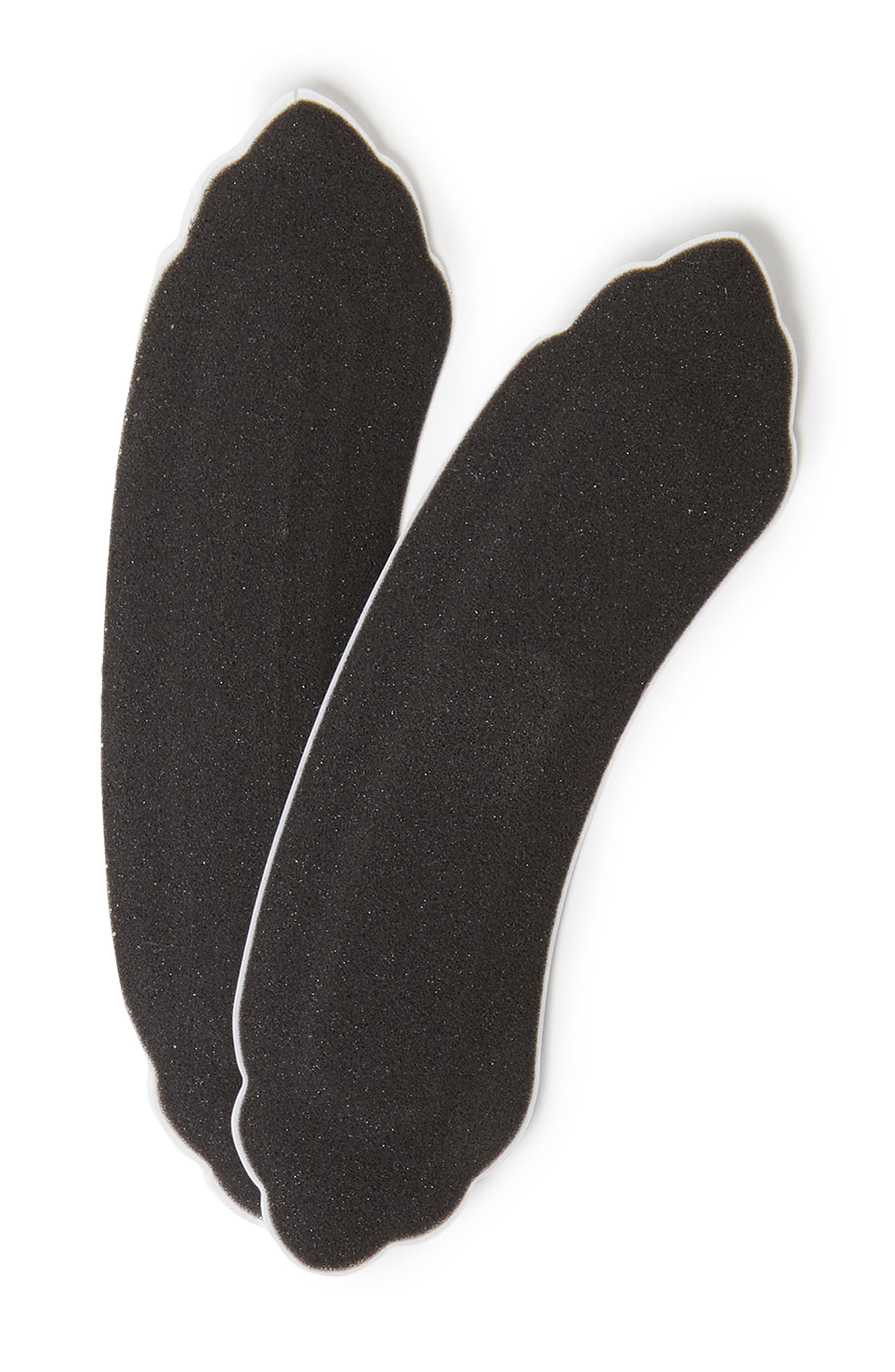 Back of Heel Cushions, Alternate, color, BLACK/ BLACK