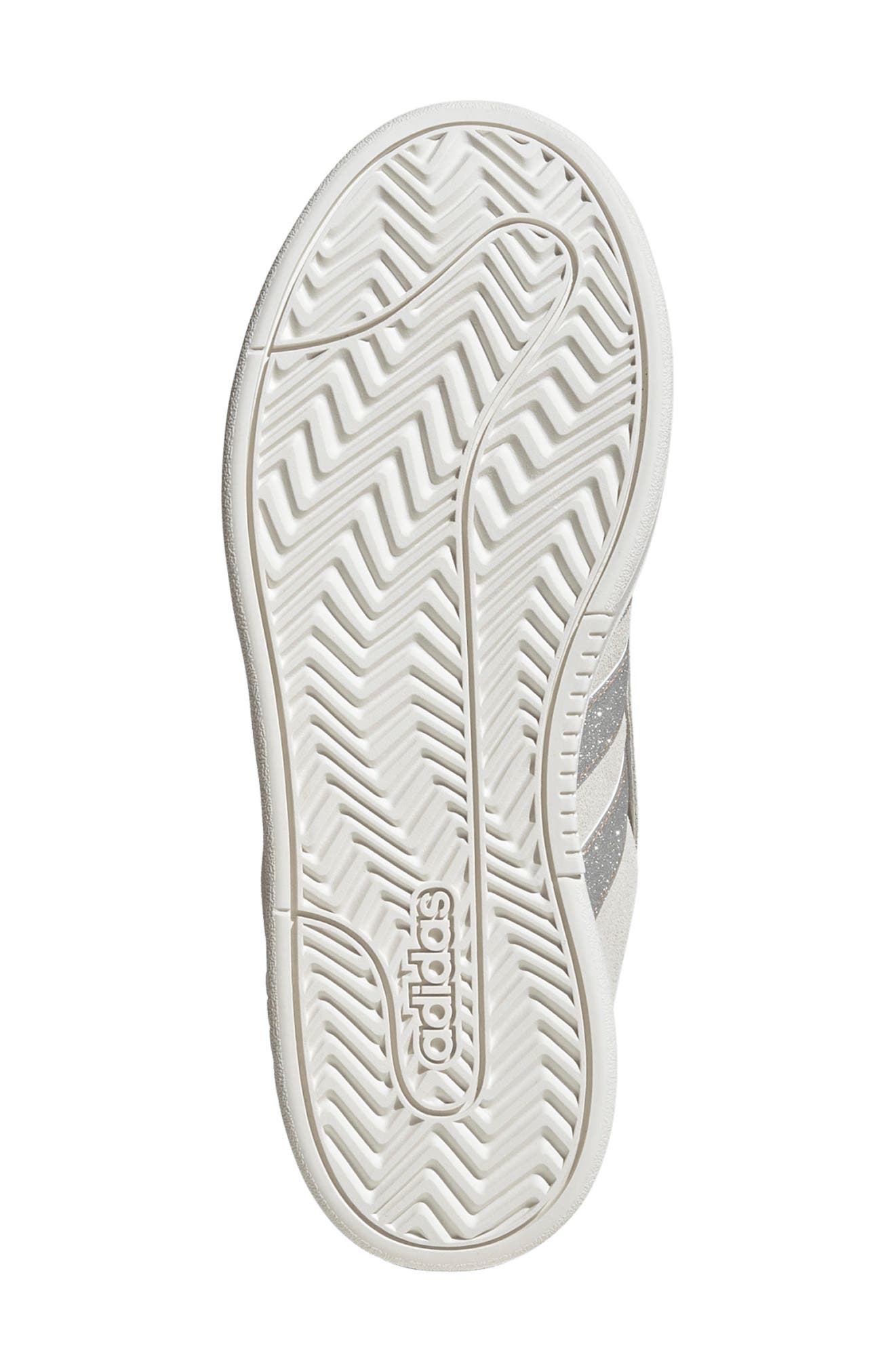 adidas Grand Court Alpha Sneaker, Alternate, color, Off White/ Silver/ Pink