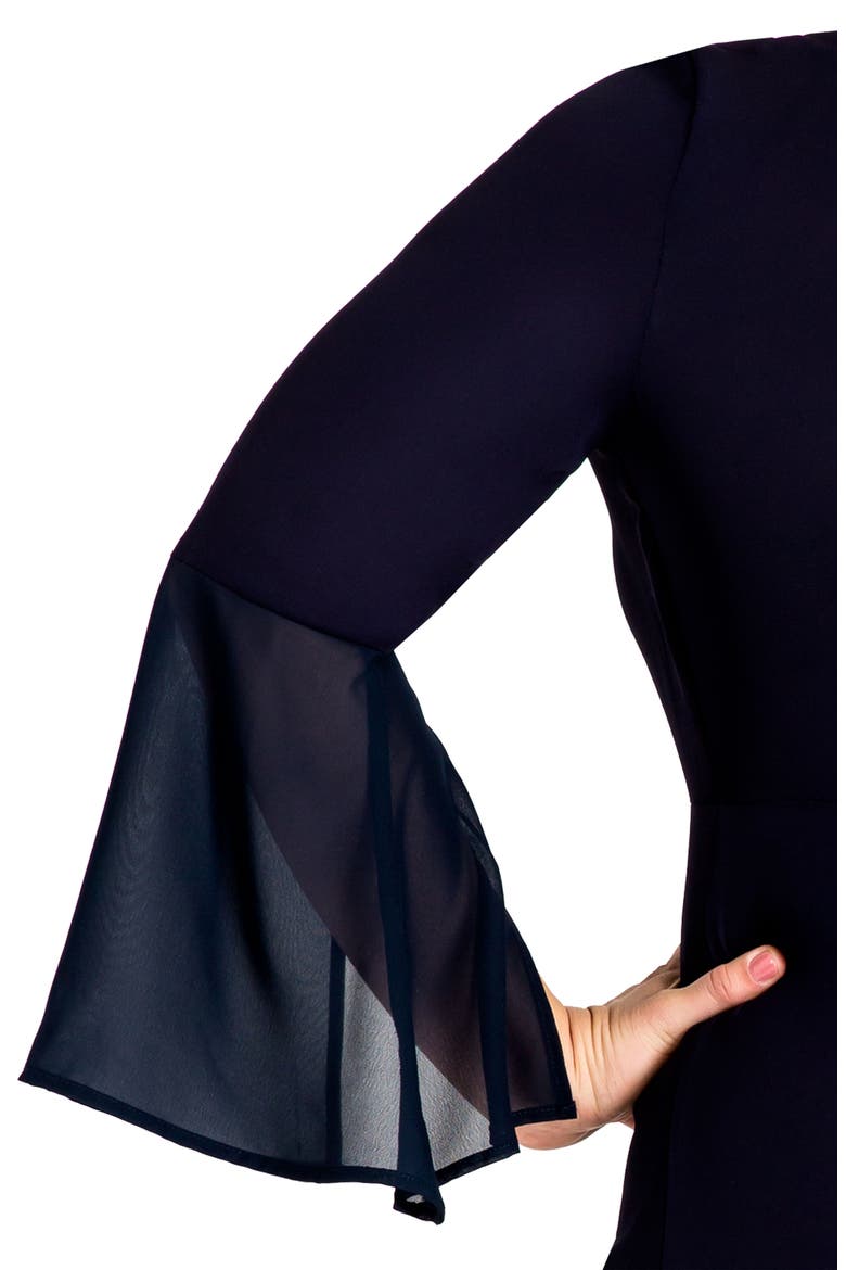 Norah Maxi Dress, Alternate, color, NAVY