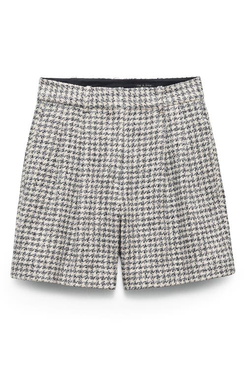 RAG & BONE RAG & BONE CARMEN CHECK COTTON BLEND TWEED SHORTS 