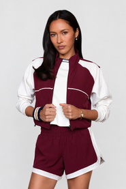 Fore-té Club Attire Nicole Cropped Active Jacket