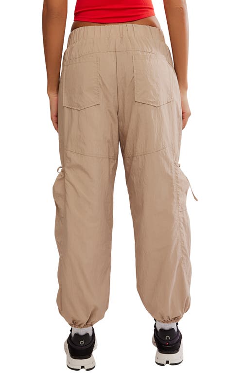 Free People High Point Hiking Joggers In Neutral