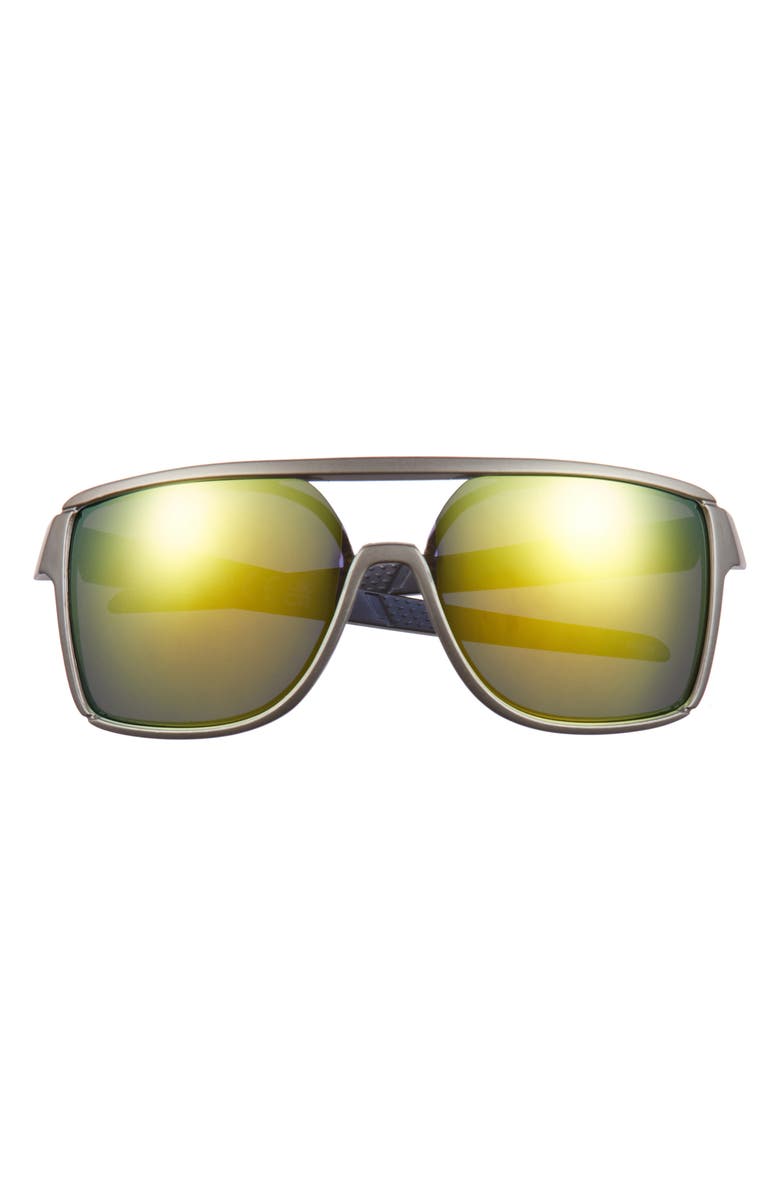 Vince Camuto 60mm Gradient Shield Sunglasses, Main, color, Grey