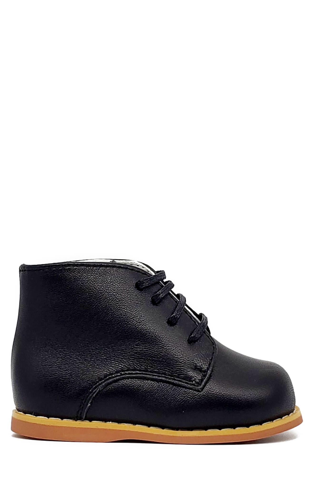 TIPPY TOTS SHOES Leather Lace-Up Boot, Alternate, color, 