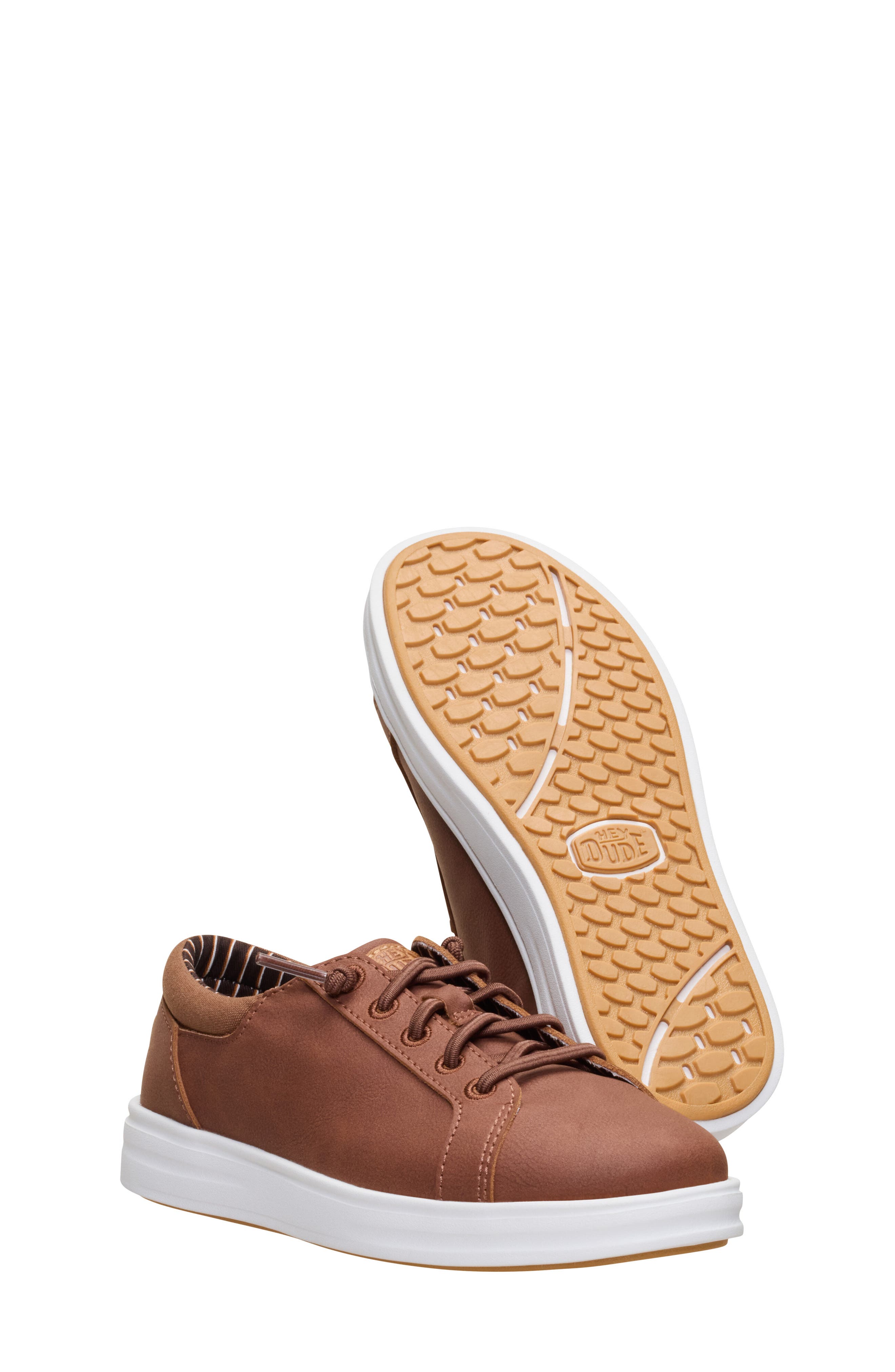 Kids' Paul Pro Classic Slip-On Sneaker, Alternate, color, COGNAC