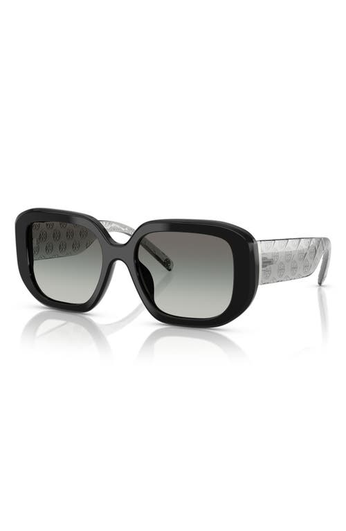 Tory Burch 54mm Irregular Sunglasses