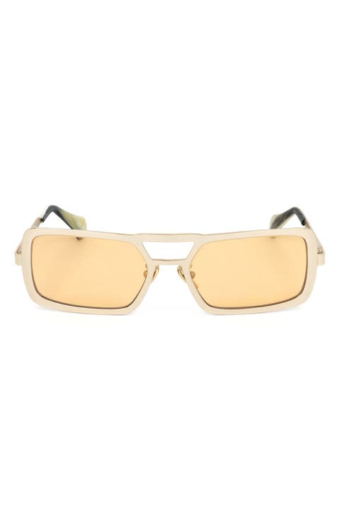 52mm Square Sunglasses