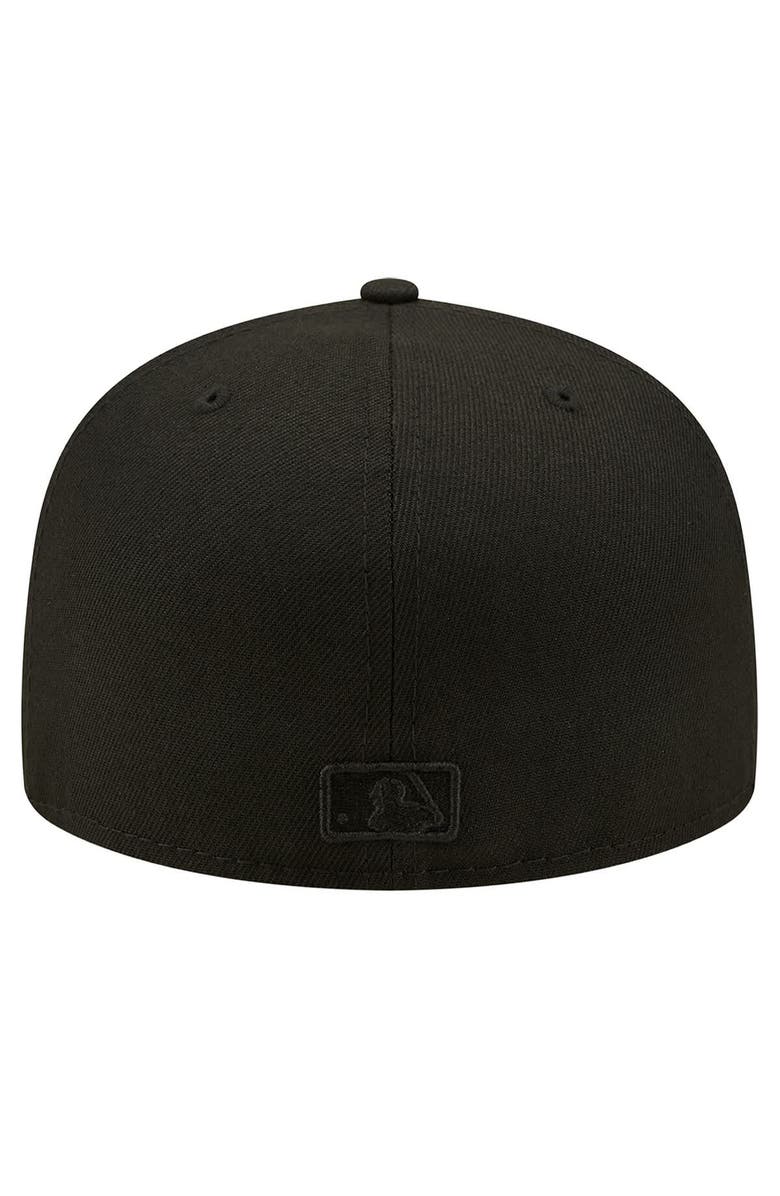 New Era Men's New Era Black Los Angeles Dodgers 2024/25 Back to Back Champions Circle Side Patch Fitted 59FIFTY Hat, Alternate, color, Black