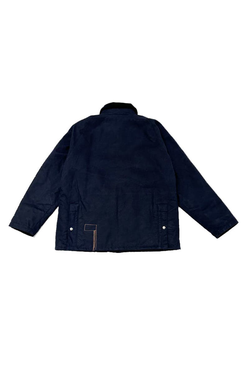 Bristol Waxed Canvas Jacket, Alternate, color, NAVY BLUE