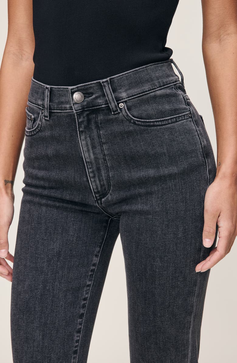 DL1961 Halle Straight High Waist Instasculpt<sup>™</sup> Jeans, Alternate, color, Nightshade