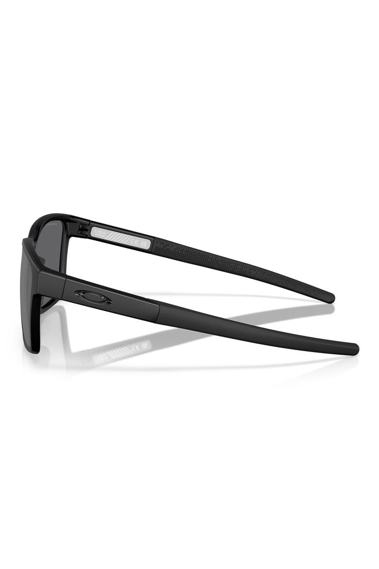Actuator 57mm Prizm™ Rectangular Sunglasses, Alternate, color, MATTE BLACK