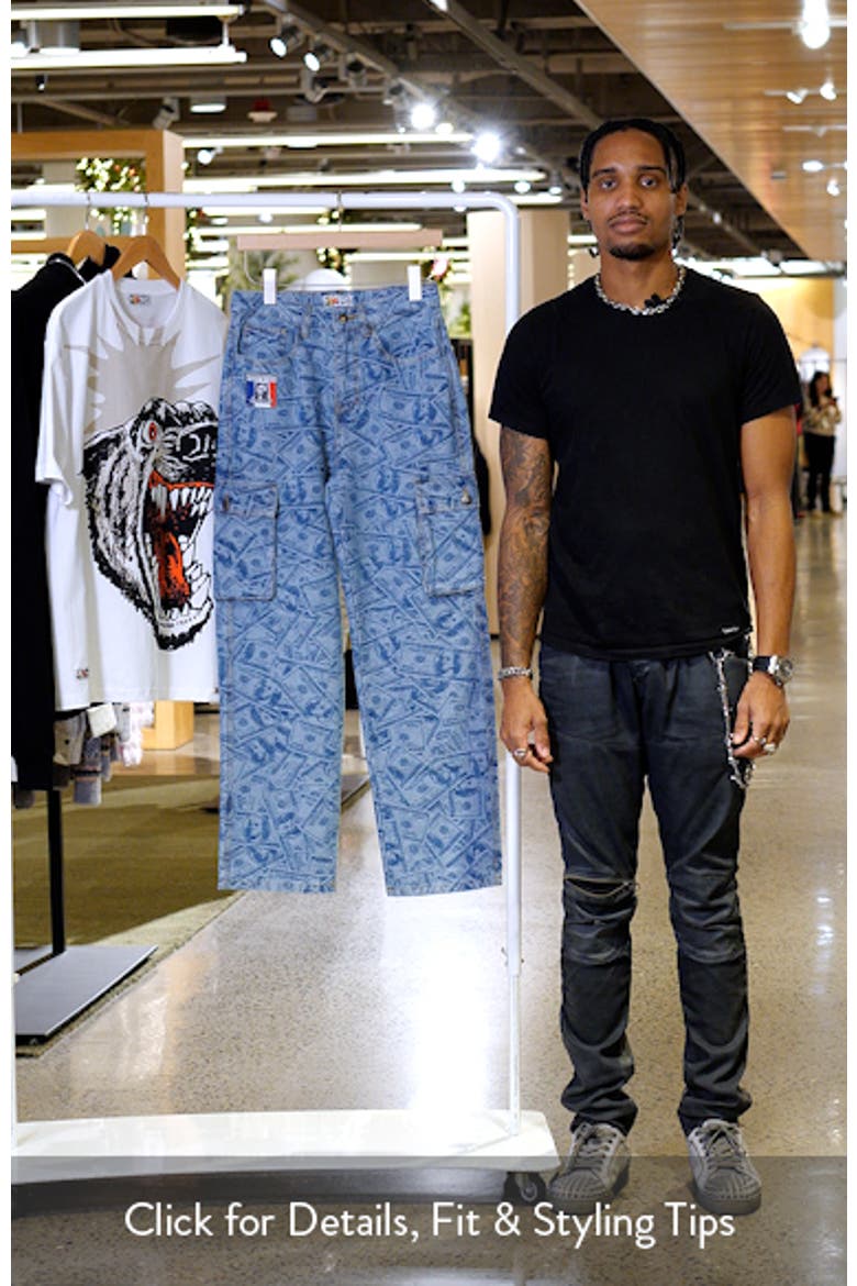 Straight Leg Cargo Dollar Jeans video