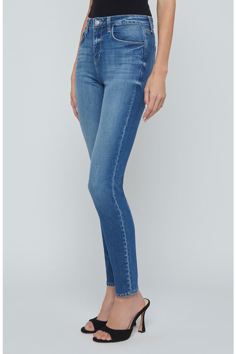 Marguerite High Waist Skinny Jeans, Alternate, color, PALADINO
