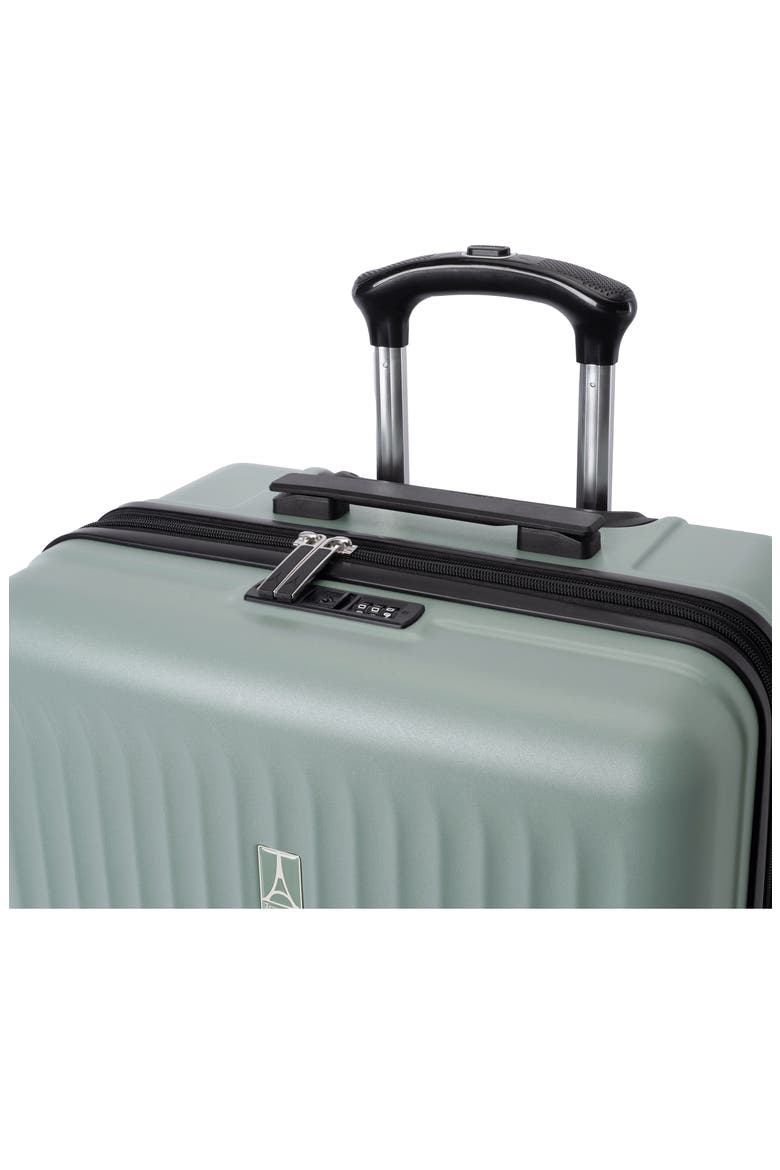 FlightPro 24-Inch Expandable Hardside Spinner Suitcase, Alternate, color, BAY GREEN MATTE