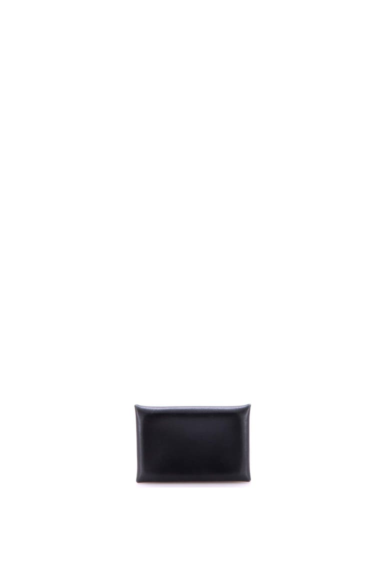 Calvi Duo Card Holder Box Calf, Alternate, color, Noir