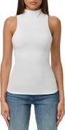 Naked Wardrobe Sleeveless Mock Neck Top