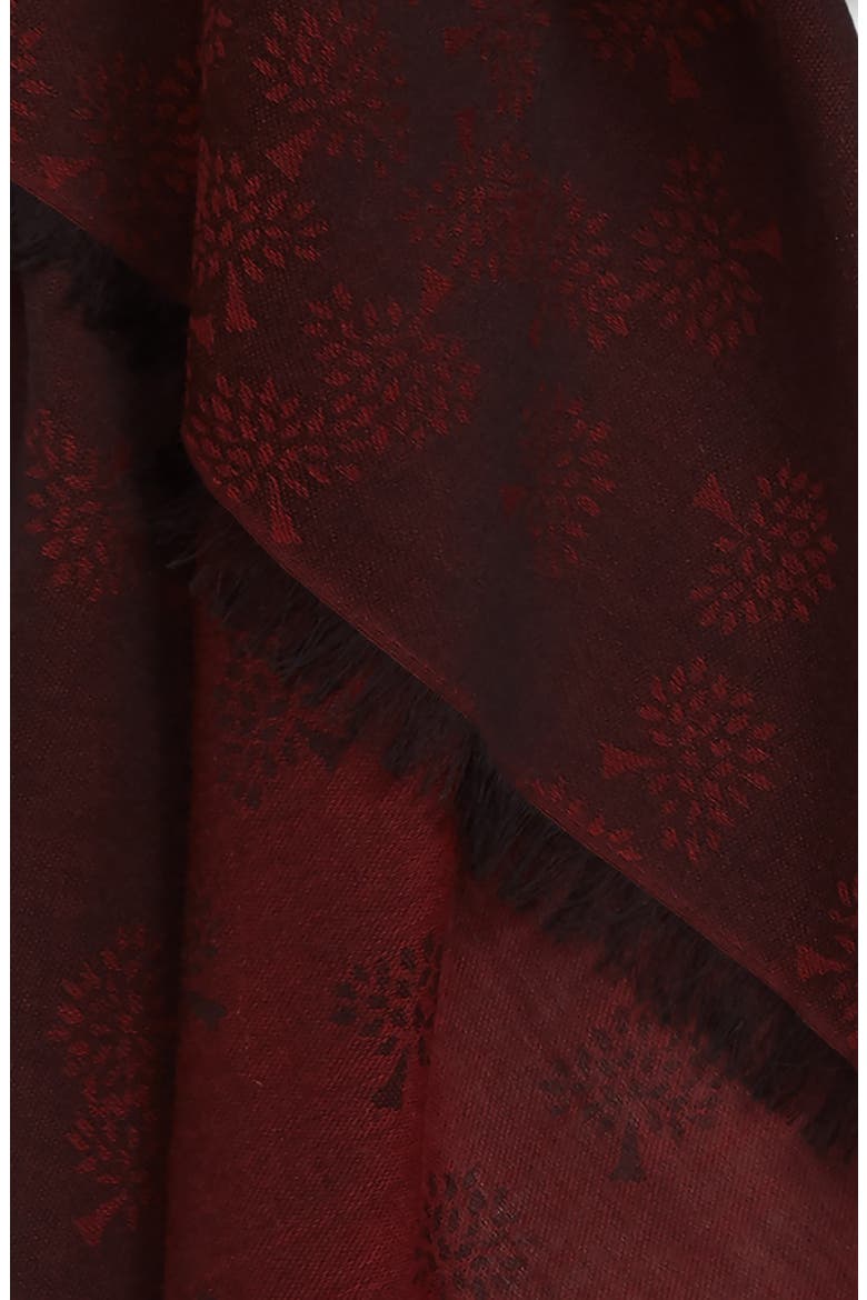 Tamara Cotton Scarf, Alternate, color, CRIMSON
