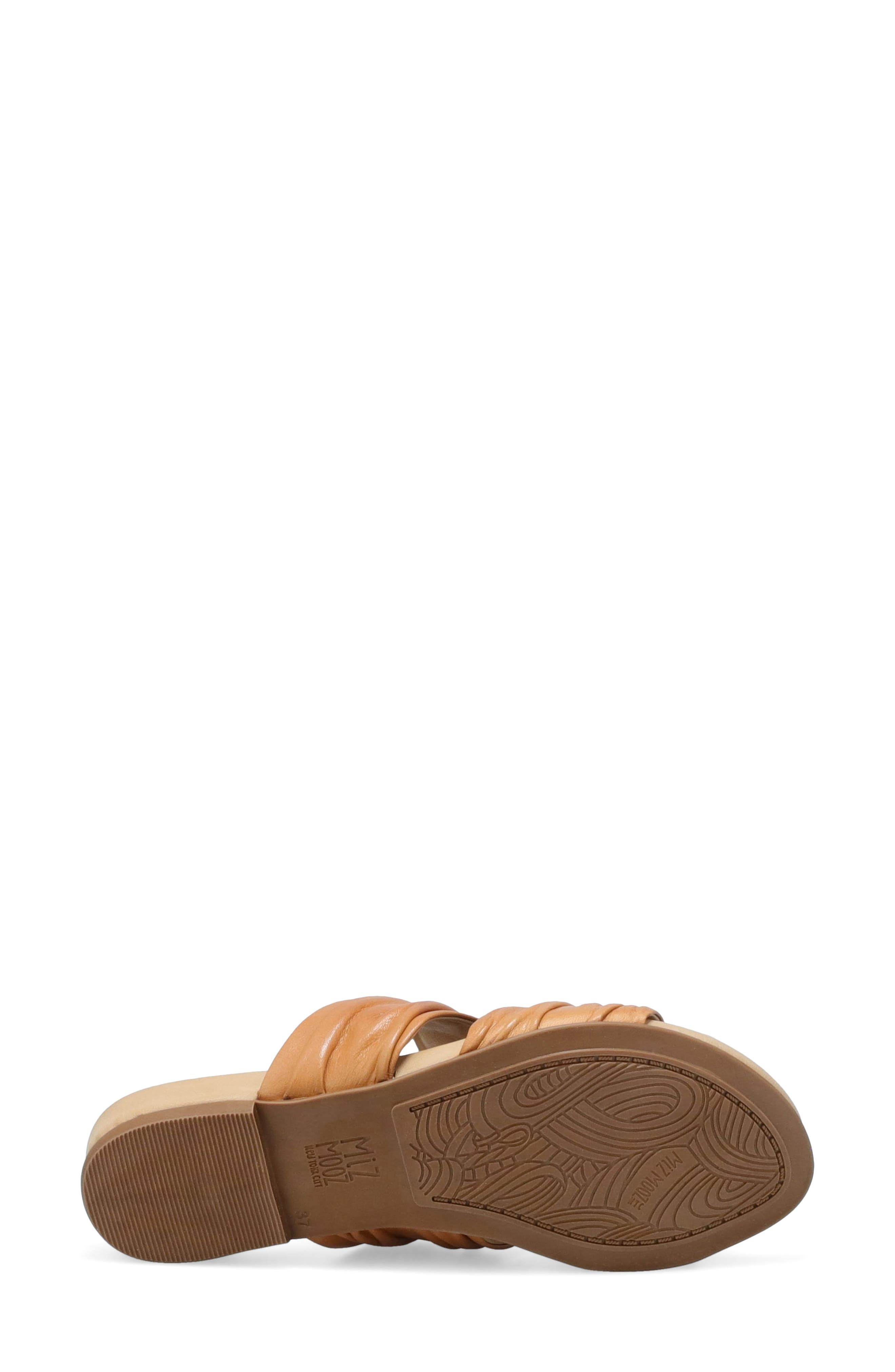 Terrie Slide Sandal, Alternate, color, BRANDY