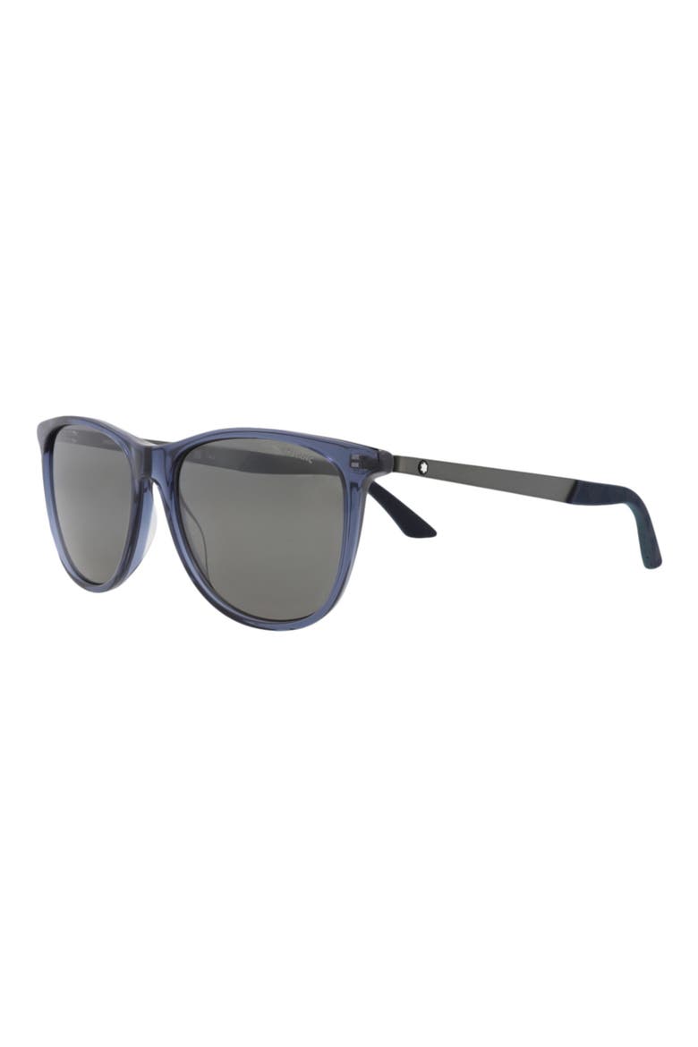 MB0330S 56mm Square Sunglasses, Alternate, color, BLUE RUTHENIUM SILVER